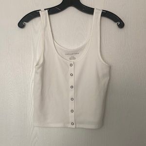 American Eagle- White Summer Top